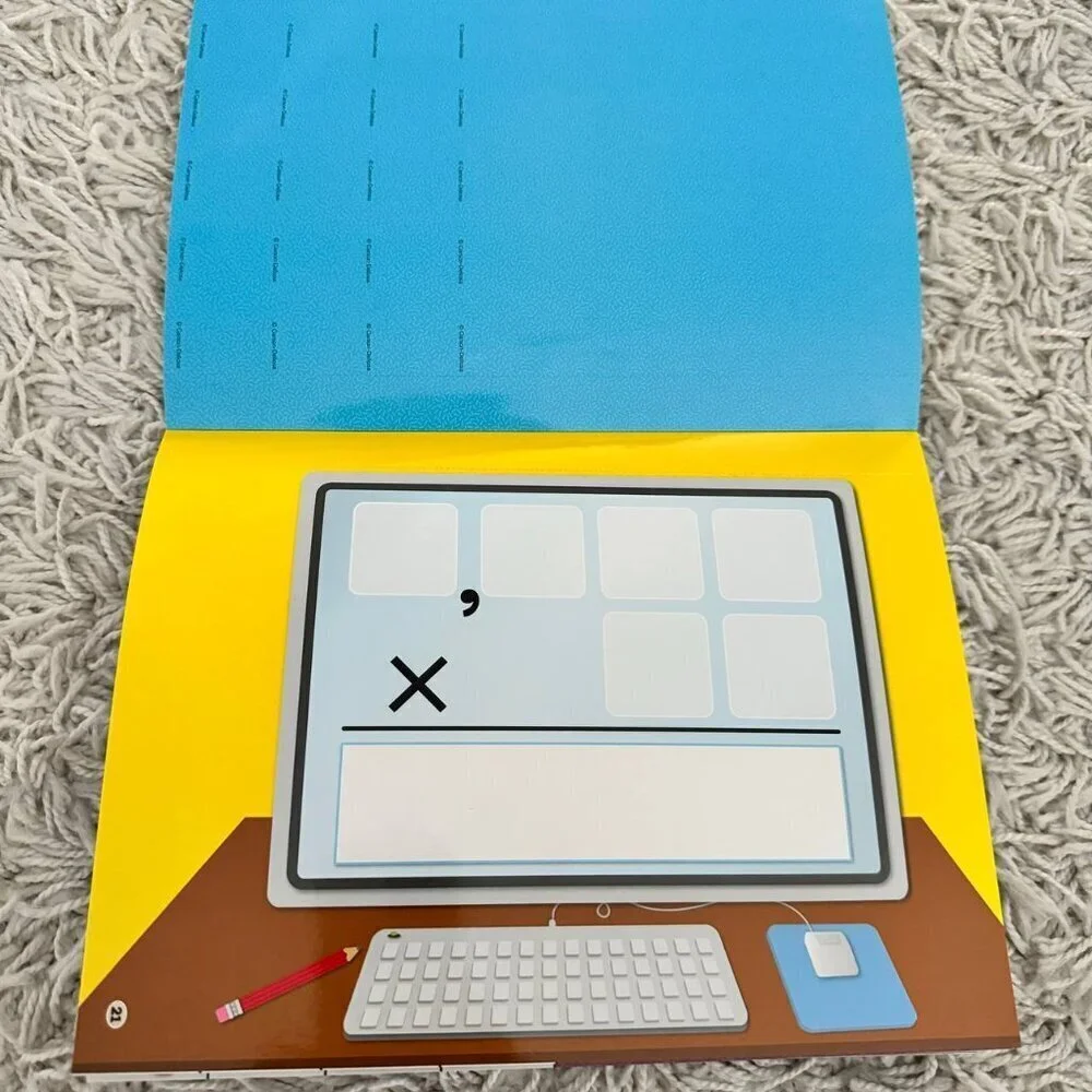 NWOT!  Carson Dellosa Math Education Dry Erase Books - SET OF 5 - Grade 1-5